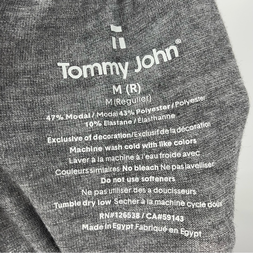 Tommy John M mens second skin lounge pants 0206 sleepwear pants pajamas gray - Picture 6 of 11
